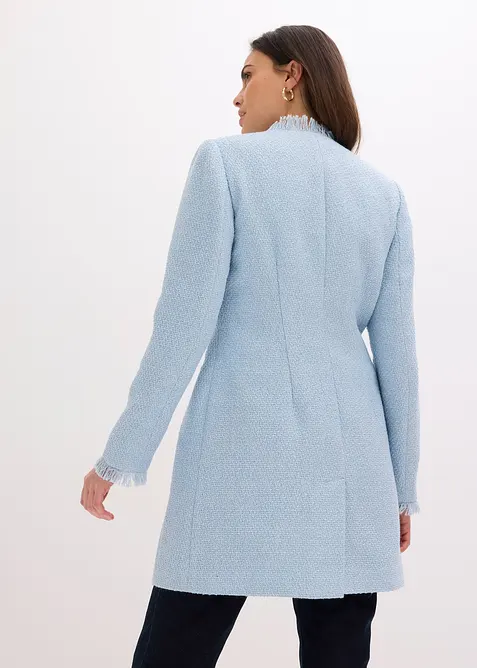 Lang boucl&eacute;blazer, bonprix