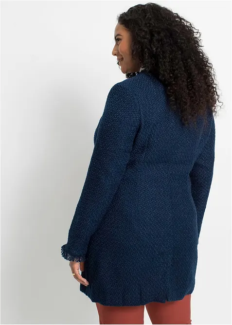 Lang boucl&eacute;blazer, bonprix