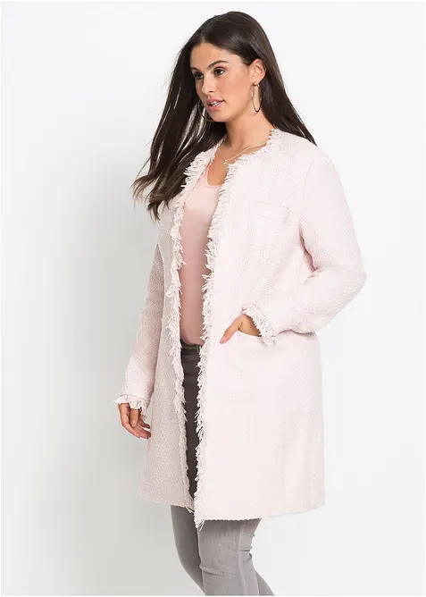 Lang boucl&eacute;blazer, bonprix