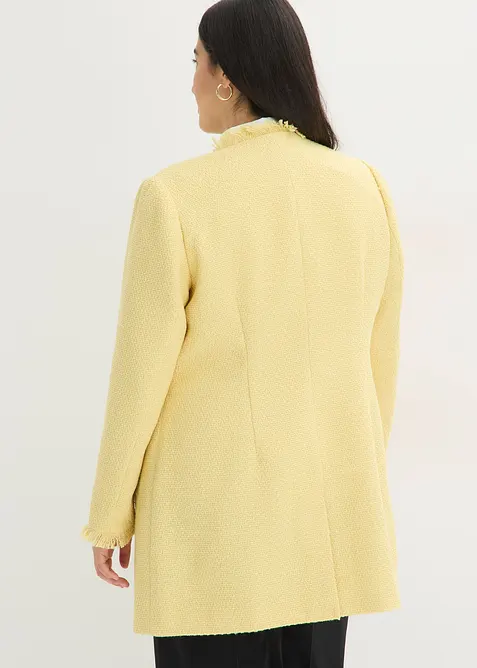 Lang boucl&eacute;blazer, bonprix