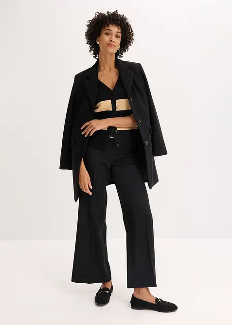 Cardigan med striper, bonprix