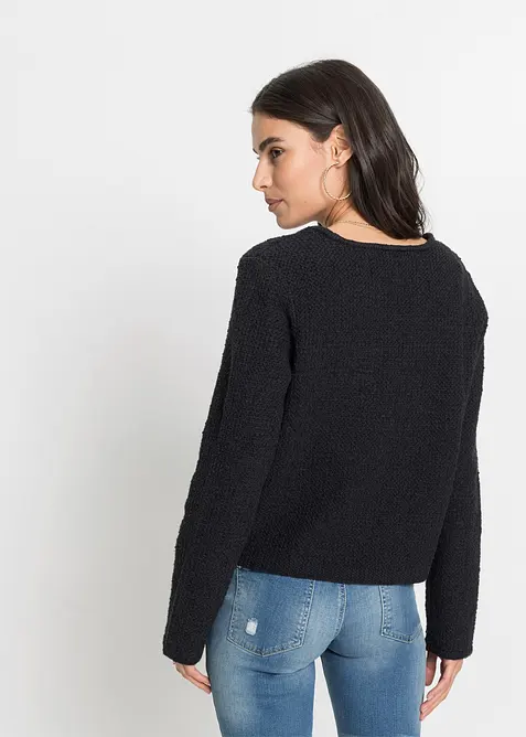 Cardigan i boucl&eacute;, bonprix