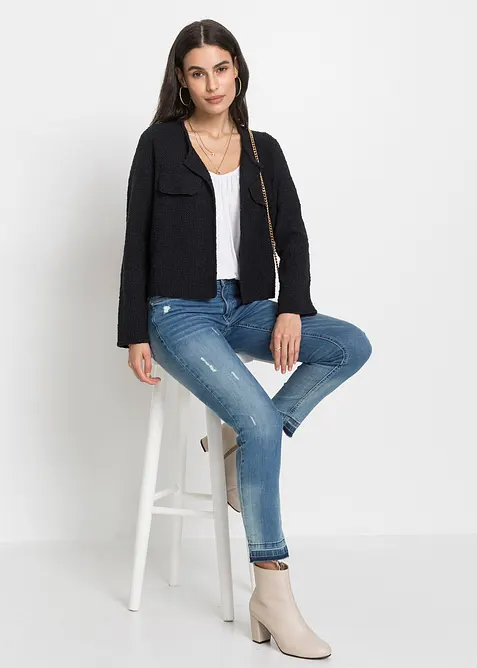 Cardigan i boucl&eacute;, bonprix