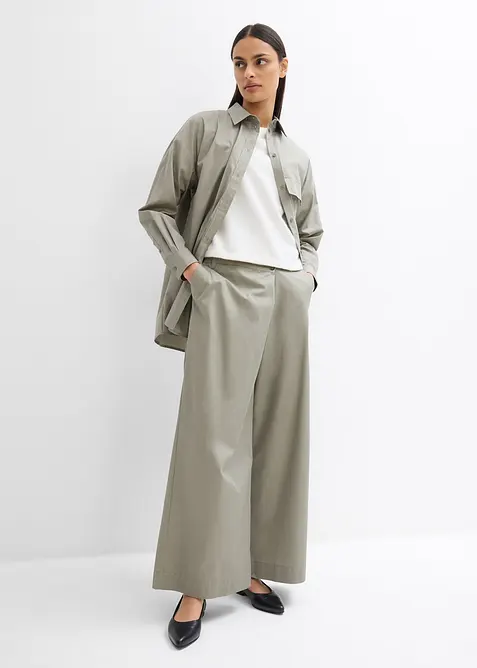 Oversized strikketopp, bonprix