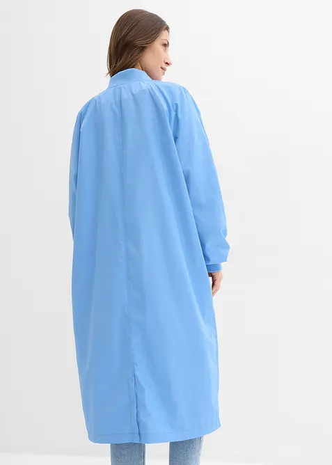 K&aring;pe med ribbestrikket krage, bonprix