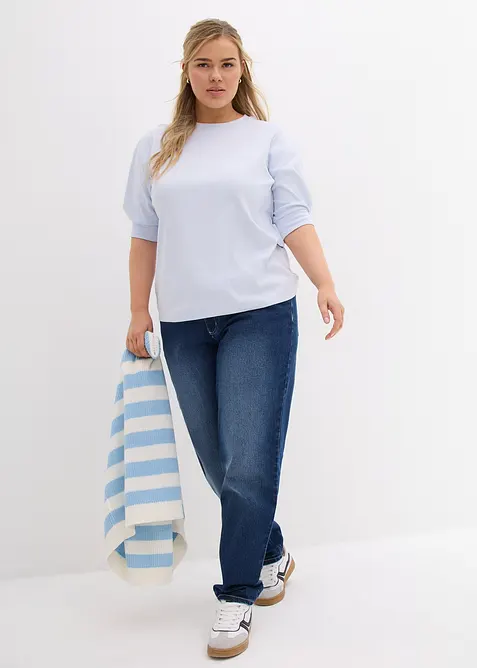 Topp i 100% &oslash;kologisk bomull, bonprix