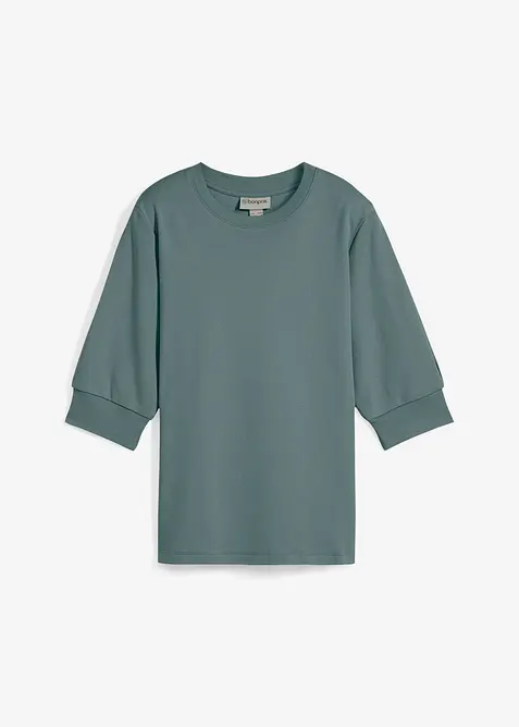 Topp i 100% &oslash;kologisk bomull, bonprix