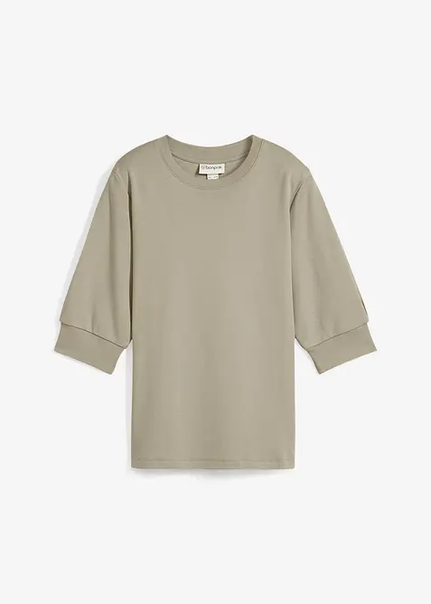 Topp i 100% &oslash;kologisk bomull, bonprix