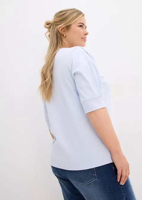 Topp i 100% &oslash;kologisk bomull, bonprix