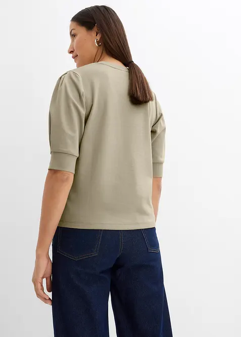 Topp i 100% &oslash;kologisk bomull, bonprix