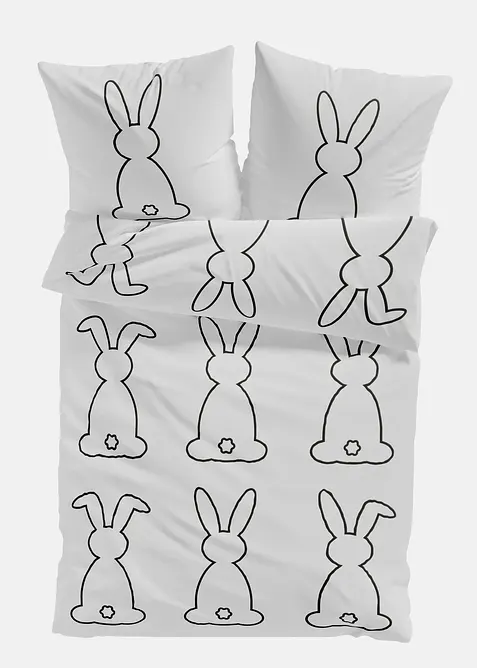 Sengesett i bomullsmiks, bonprix