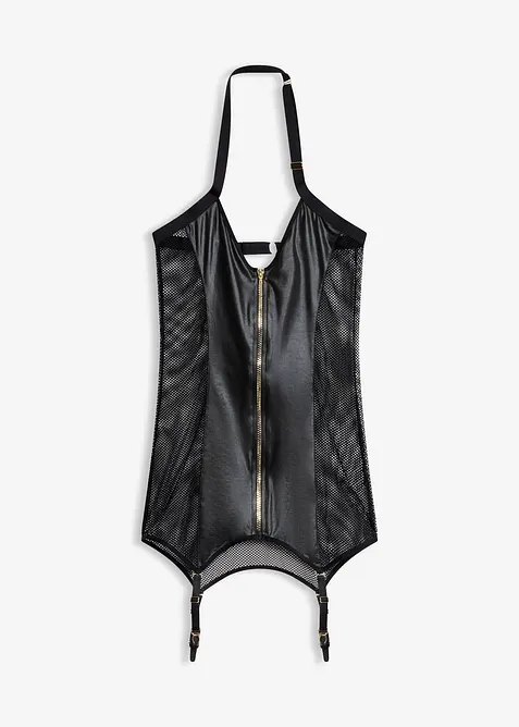 Korsettkjole med glidel&aring;s, bonprix