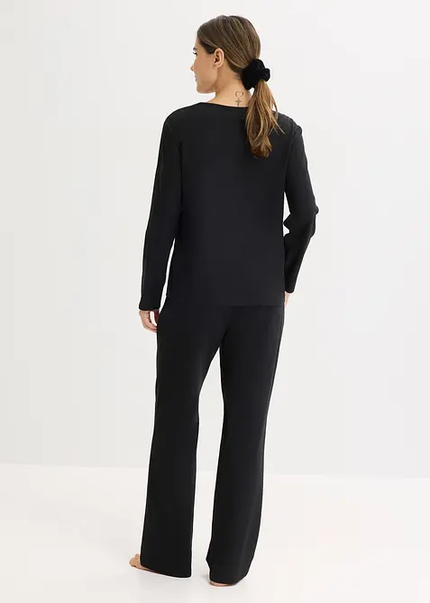 Pyjamas i myk bomull, bonprix