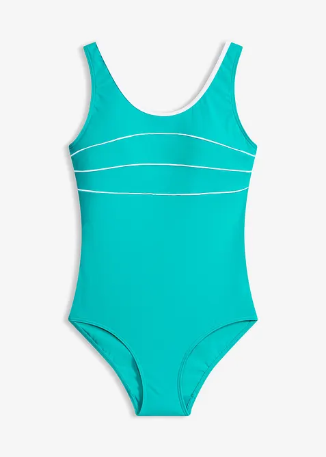 Badedrakt med pyntes&oslash;mmer, bonprix