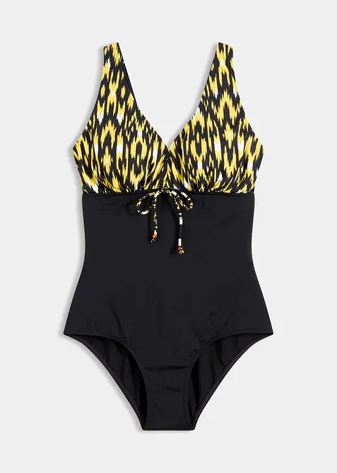 Shape-badedrakt med brede skulderb&aring;nd, middels formende, bonprix