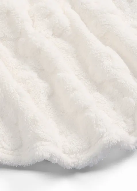 Lang, oversized genser med hjertem&oslash;nster, bonprix