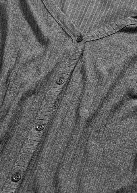 Kosedress i mykt, ribbet materiale, bonprix