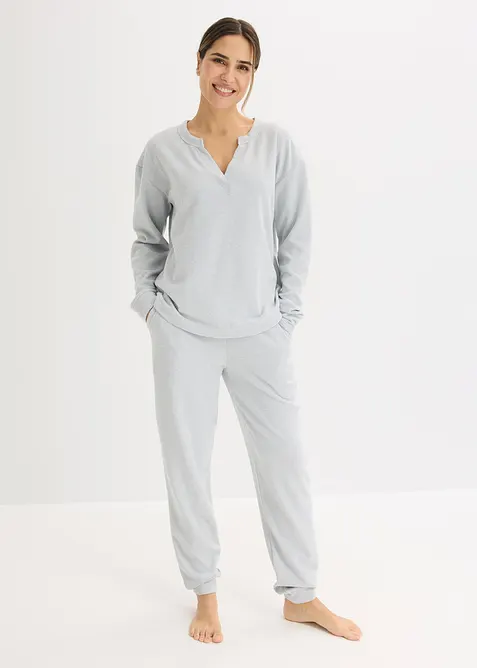 Kosedress av myk vaffeljersey, bonprix