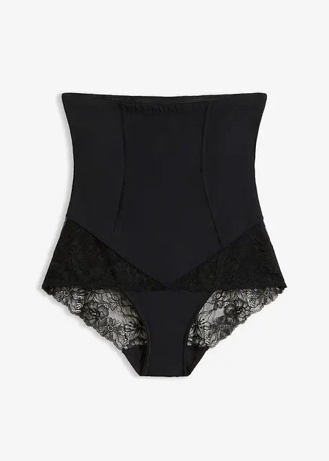 High Waist-shape truse med blonder, middels formende, bonprix