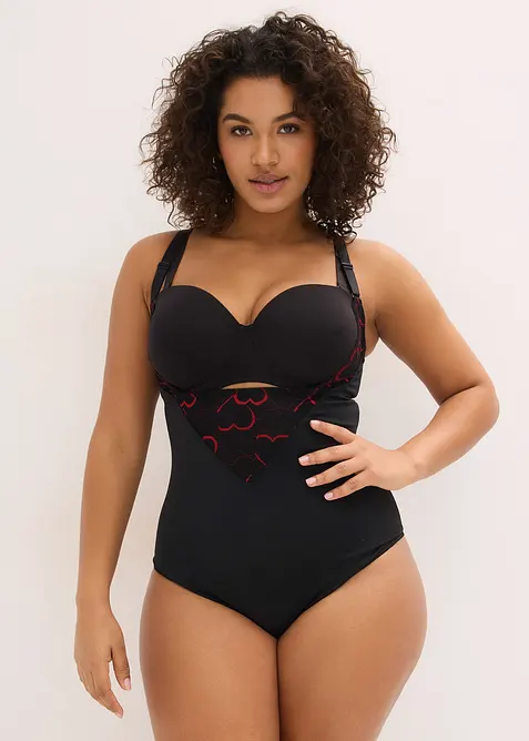 Shape-body med blonder, lett formende, bonprix