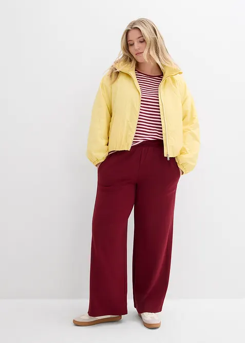 Vannavvisende bomberjakke, med boblekant, bonprix