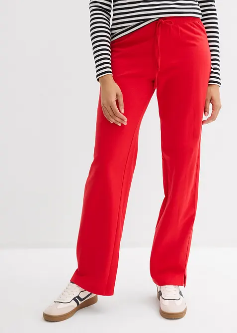 Joggebukse i 100% &oslash;kologisk bomull, bonprix