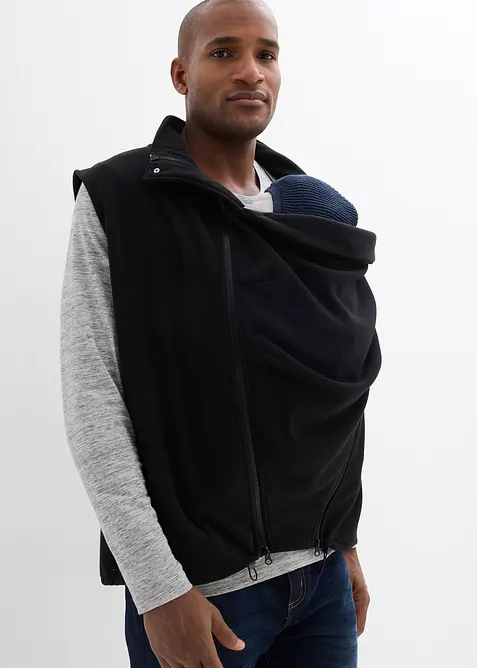 Vest med b&aelig;reinnlegg til herre, bonprix