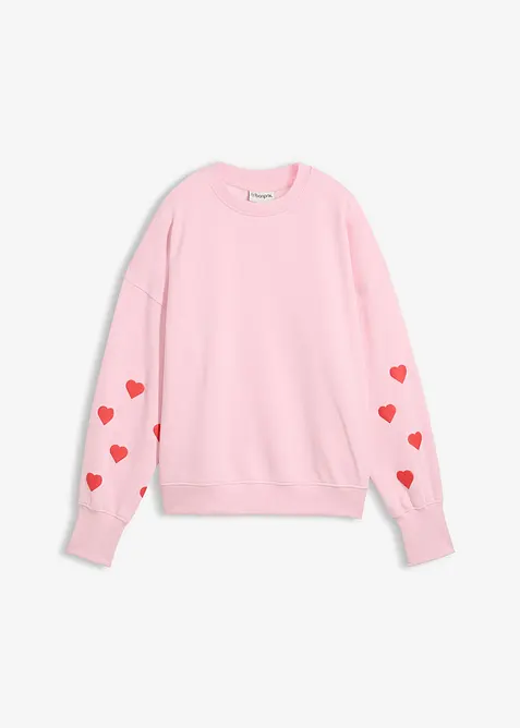 Sweatshirt i bomullsmiks, bonprix
