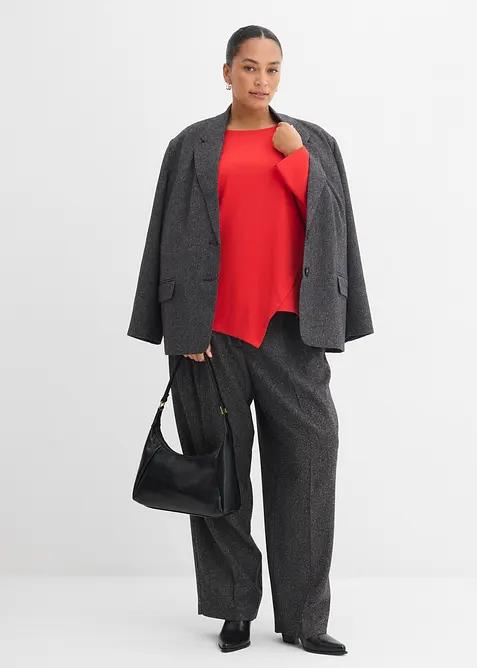 Langermet topp i 100% &oslash;kologisk bomull, bonprix