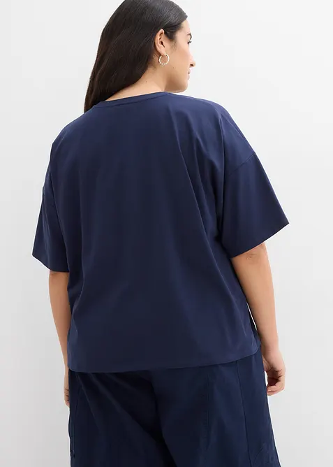 T-skjorte av elastisk, &oslash;kologisk bomullsmiks, bonprix