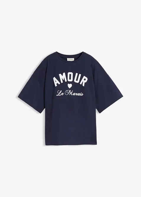 T-skjorte av elastisk, &oslash;kologisk bomullsmiks, bonprix