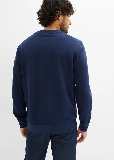 Sweatshirt i 100% bomull, bonprix