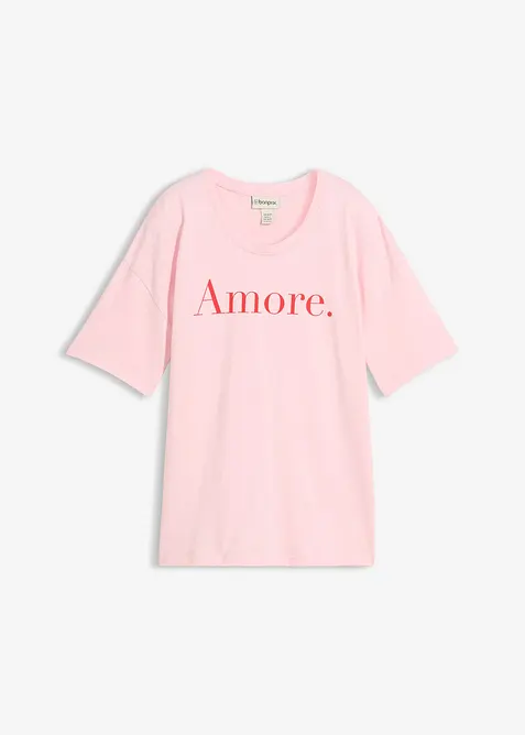 T-skjorte i 100% &oslash;kologisk bomull, bonprix