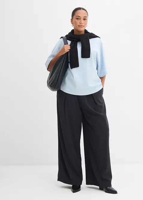 Topp i formstabil jersey, bonprix