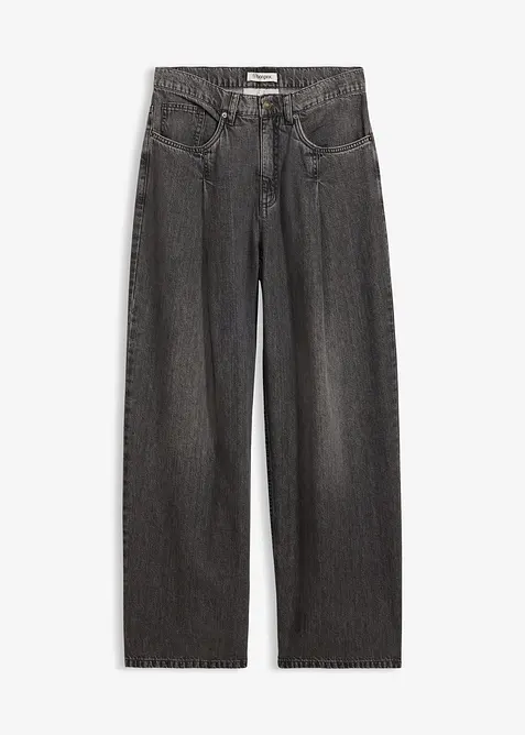 Wide Leg-jeans High Waist, bonprix