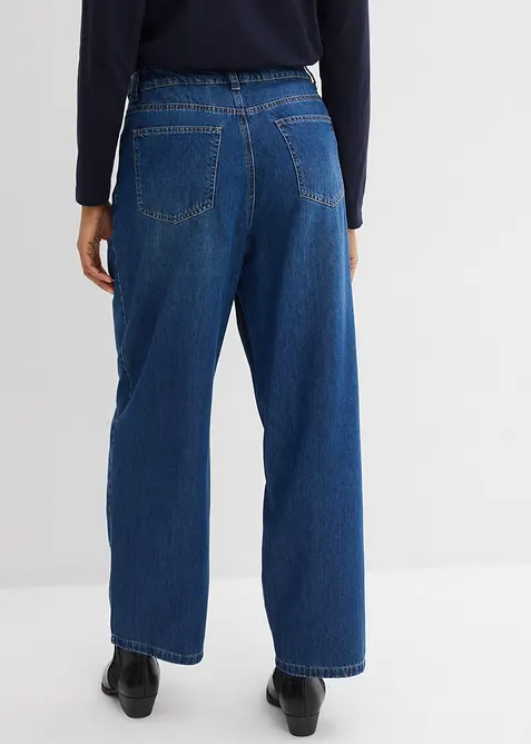 Wide Leg-jeans High Waist, bonprix