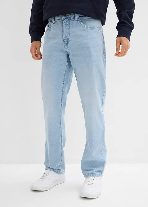 Relaxed Fit-jeans med stretch, Straight, bonprix