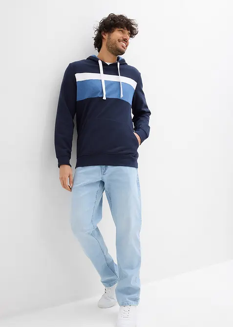 Relaxed Fit-jeans med stretch, Straight, bonprix