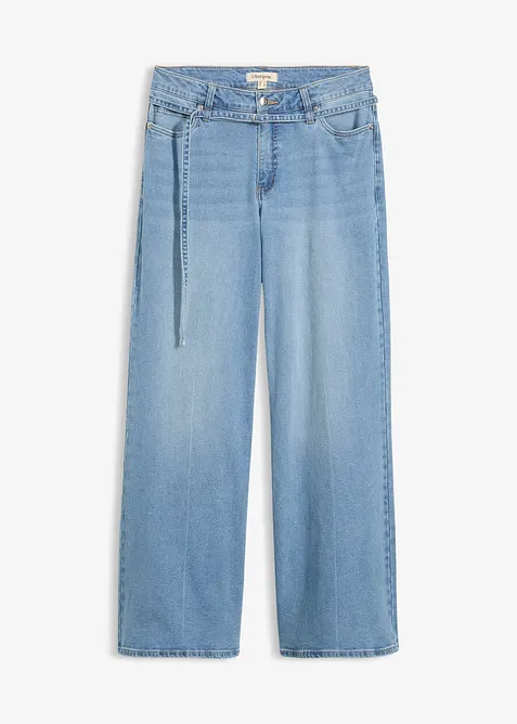 Wide Leg-jeans Mid Waist, bonprix
