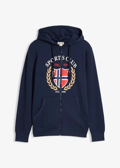 Hettejakke i 100% bomull, bonprix