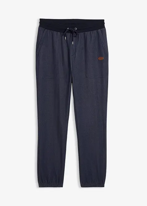 Joggebukse i denimstil, bonprix