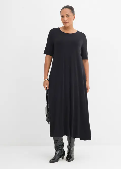 Maxikjole i mykt materiale med modal, bonprix