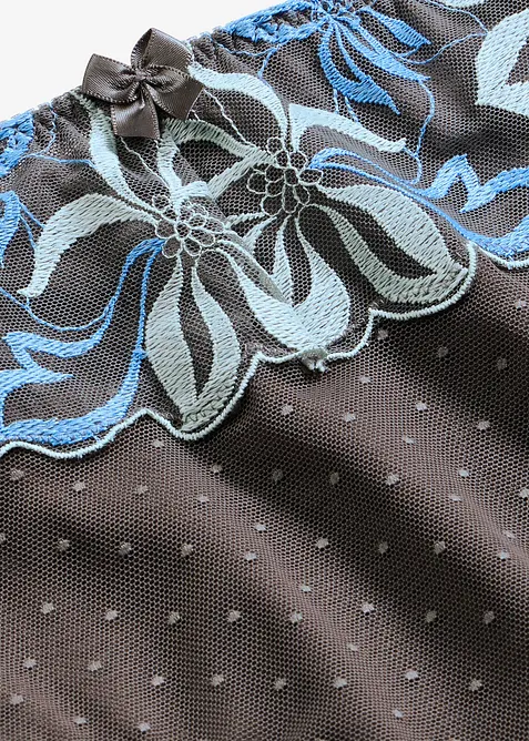 Formende truse med delikat broderi, bonprix