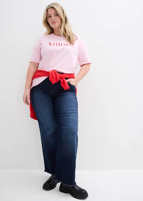 T-skjorte i 100% &oslash;kologisk bomull, bonprix