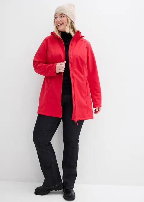 Softshell-parkas, vannavst&oslash;tende, bonprix