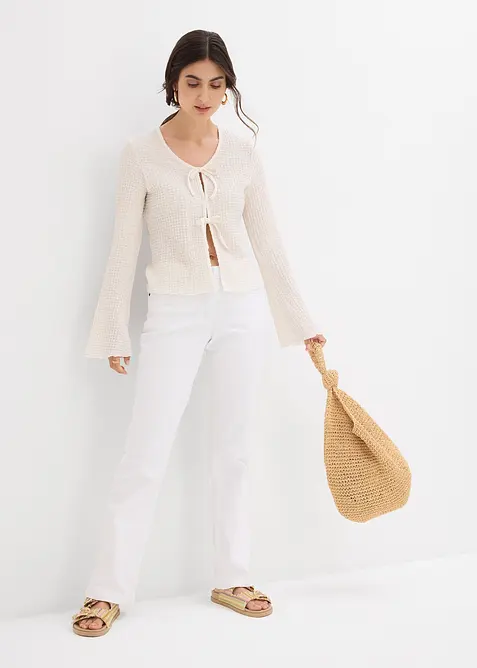 Straight-jeans Mid Waist, Stretch, bonprix