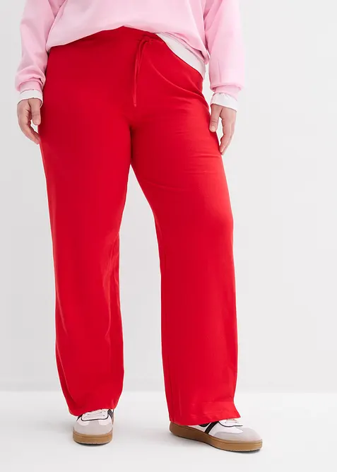 Joggebukse i 100% &oslash;kologisk bomull, bonprix