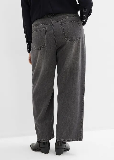 Wide Leg-jeans High Waist, bonprix