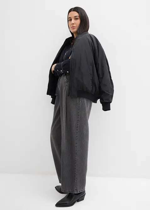 Wide Leg-jeans High Waist, bonprix