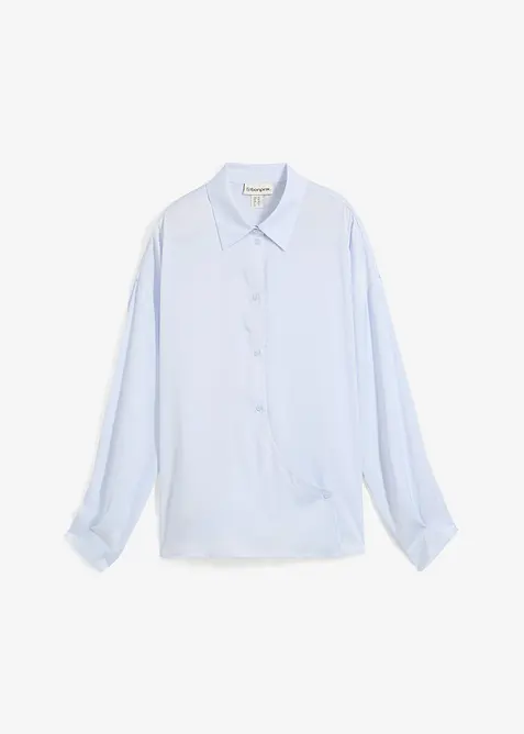 Skjorte i tynn sateng, bonprix